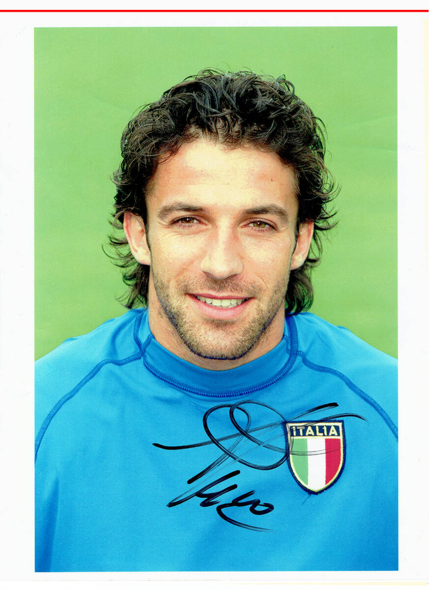 アレッサンドロ・デルピエロ Del Piero 直筆サインフォト