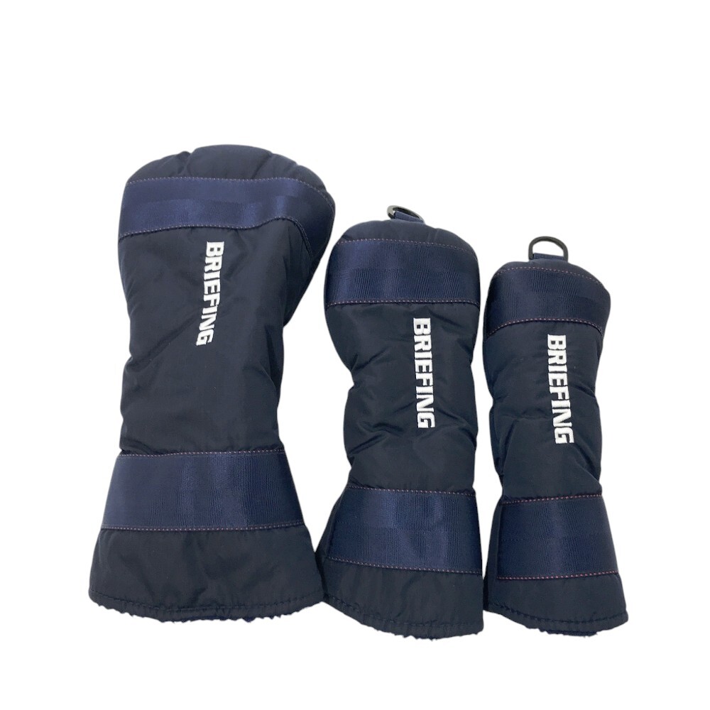 BRIEFING - BRIEFING ゴルフ DW.FW.UT ヘッドカバー 3個セット BRIEFING GOLF 最大51%☆8/18まで 日本正規品 ブリーフィング