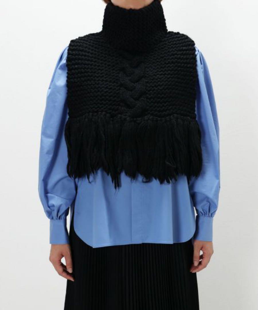 HYKE ハイク CABLE-KNIT SWEATER NECK WARMER HYKE ハイク CABLE-KNIT SWEATER NECK WARMER（HYKE | st