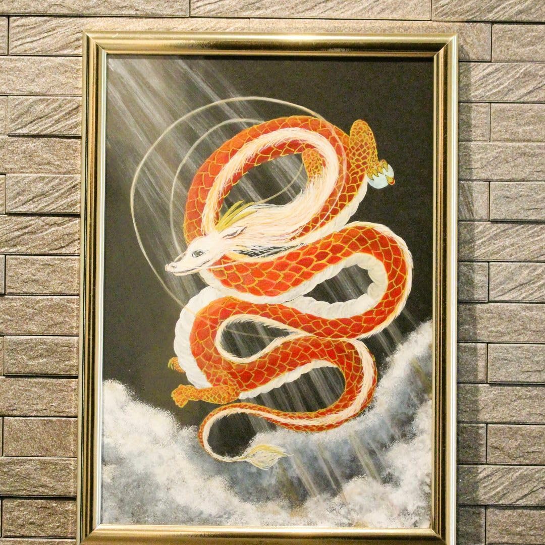 ○七色の開運　　絵画原画 Amazon.co.jp: 原画夢色小樽運河水彩画絵画 インテリアに 7YEH