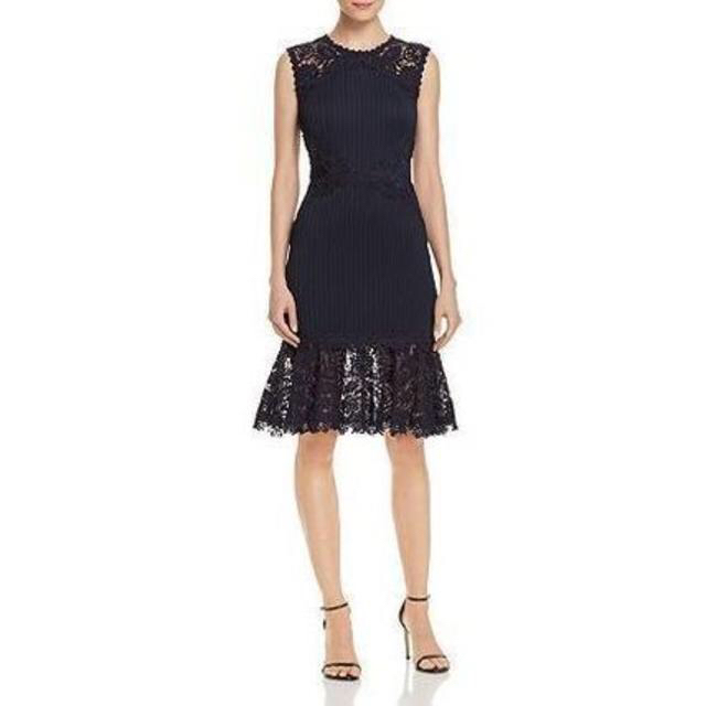 タダシ　ショージ　 ドレス新品未使用 TADASHI SHOJI タダシショージ ホワイト BQU1954MJ レース