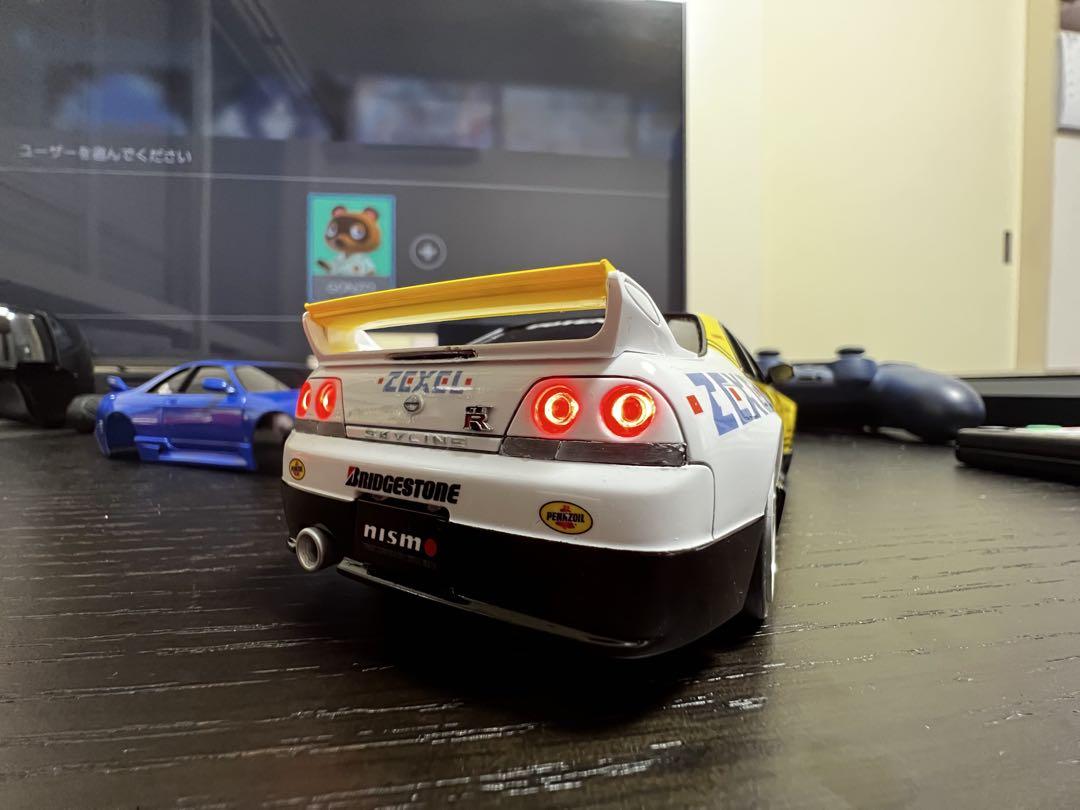 ミニッツ R33 ニスモ フルLED （NEWボディ『日産 スカイライン