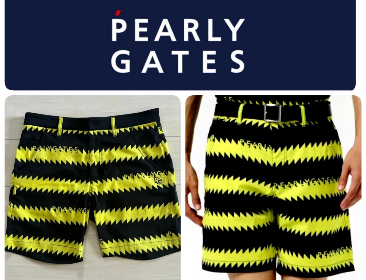 新品国内正規サイズ5 PEARLY GATESPeドビートレッチ ギザギザ
