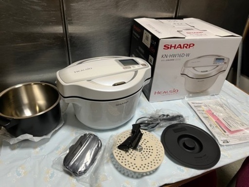 SHARP KN-HW16D-W ヘルシオ 水なし自動調理鍋　中古 楽天市場】kn-hw16dの通販