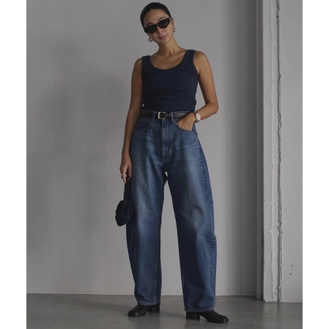 Curve Denim Pants Blue M（room306 ♥︎Curve Denim Pants M