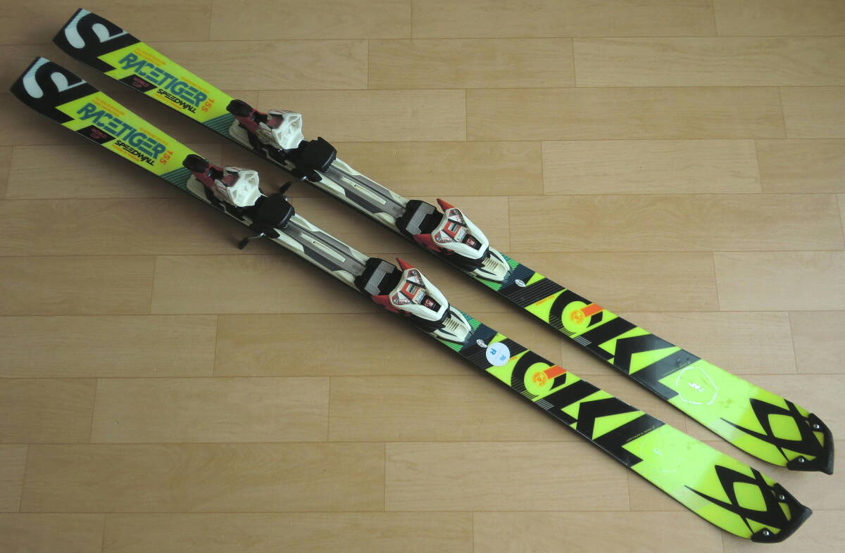 Volkl - フォルクル VOLKL SL SPEEDWALL RACETIGER 143cm センター63mm ビンディング MARKER CPMP10.0 レーシング スキー ゲレンデ アウトドア Volkl - フォルクル VOLKL SL SPEEDWALL RACETIGER 143cm