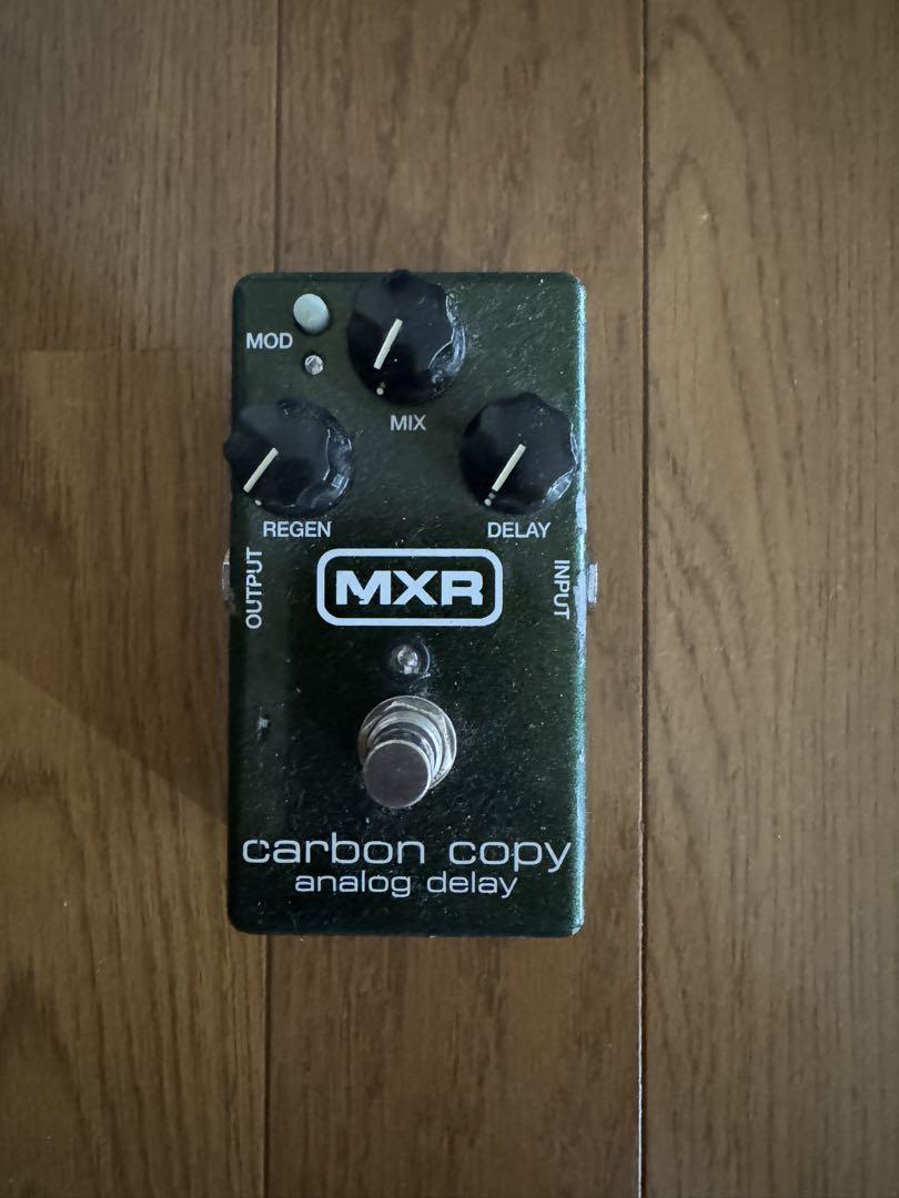 MXR Carbon Copy analog delay 本体のみ MXR® CARBON COPY® DELUXE ANALOG DELAY - Dunlop