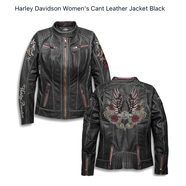 Harley-Davidson ライダース レザージャケット 中古・古着通販】HARLEY-DAVIDSON (ハーレーダビッドソン