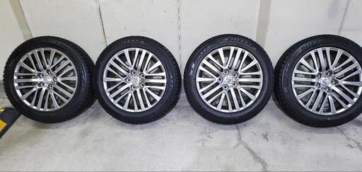 210マジェスタ 純正ホイール スタッドレス ブリヂストン 希少品】トヨタ 210 クラウン マジェスタ 純正 オプション 18in