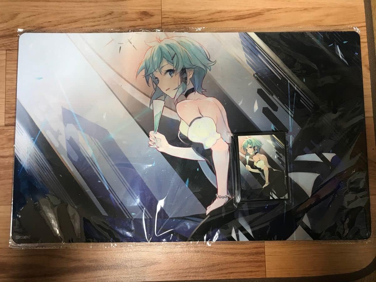 SAO シノン プレイマット スリーブ 我美蘭 フロンティアゲーム 品シノンプレイマットプラススリーブ （ソードアートオンライン