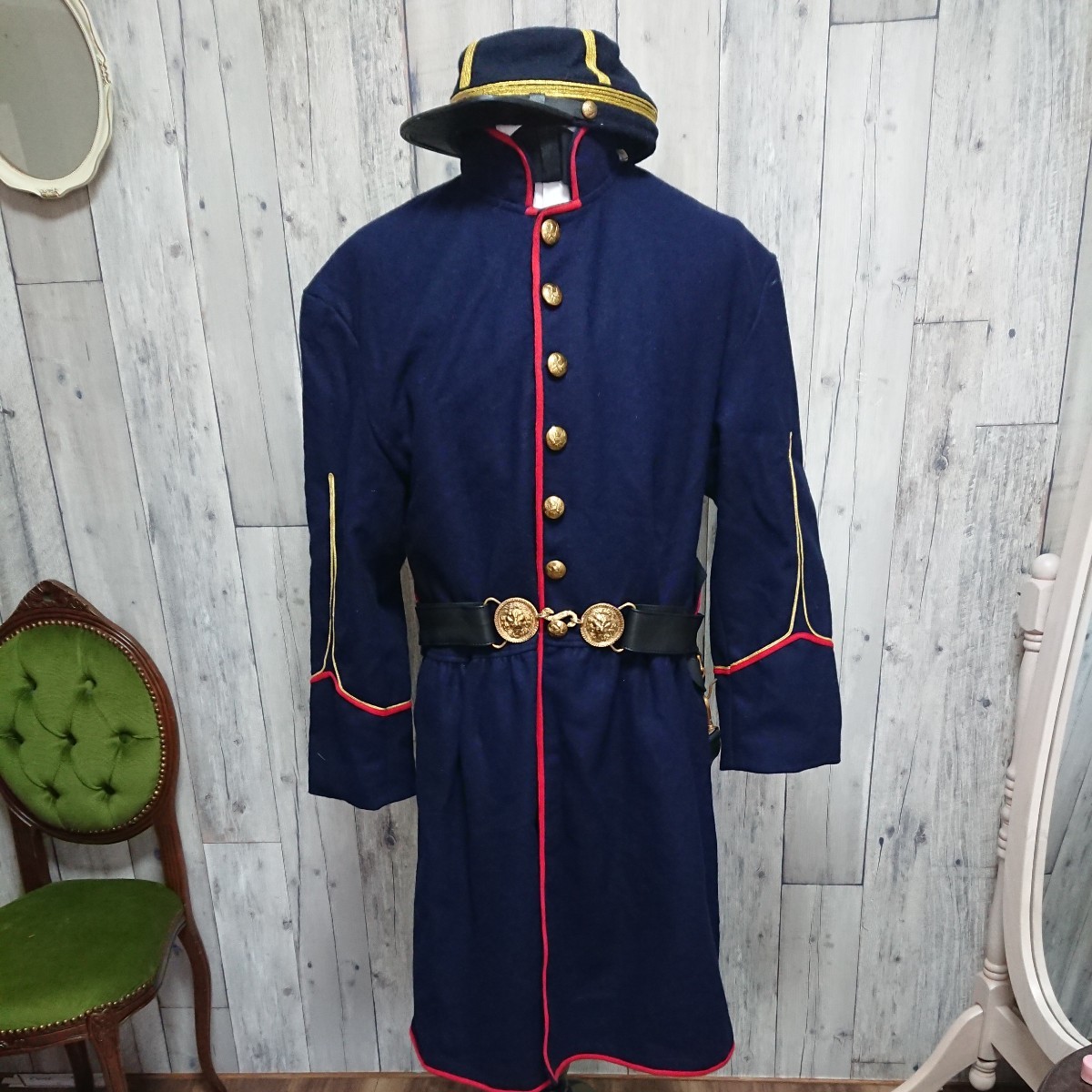 明治陸軍 軍服 日本軍 軍服 陸軍大尉 明治37年式軍衣 明治 日本