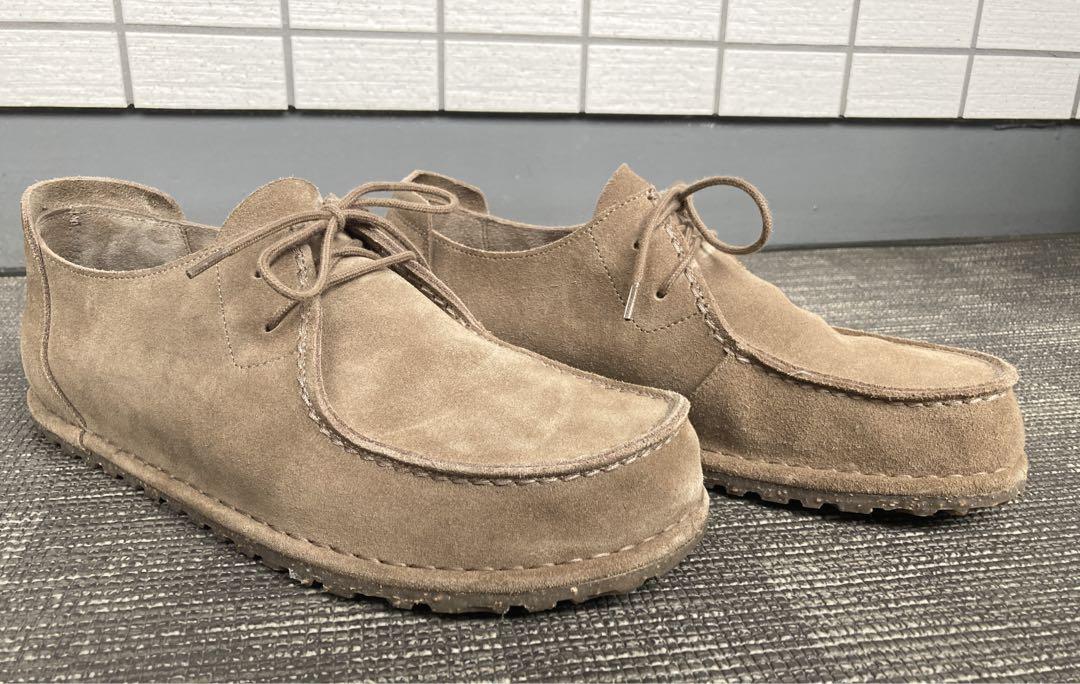 美品 ビルケンシュトック Utti ウッティ シューズ スエード トープ 28 Utti Lace / ウッティ レース スエードレザー グレイ トープ