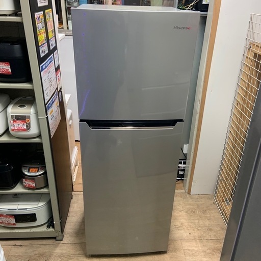 2019年製 ハイセンス 227L 2ドア冷蔵庫 HR-B2301（芸能人愛用の