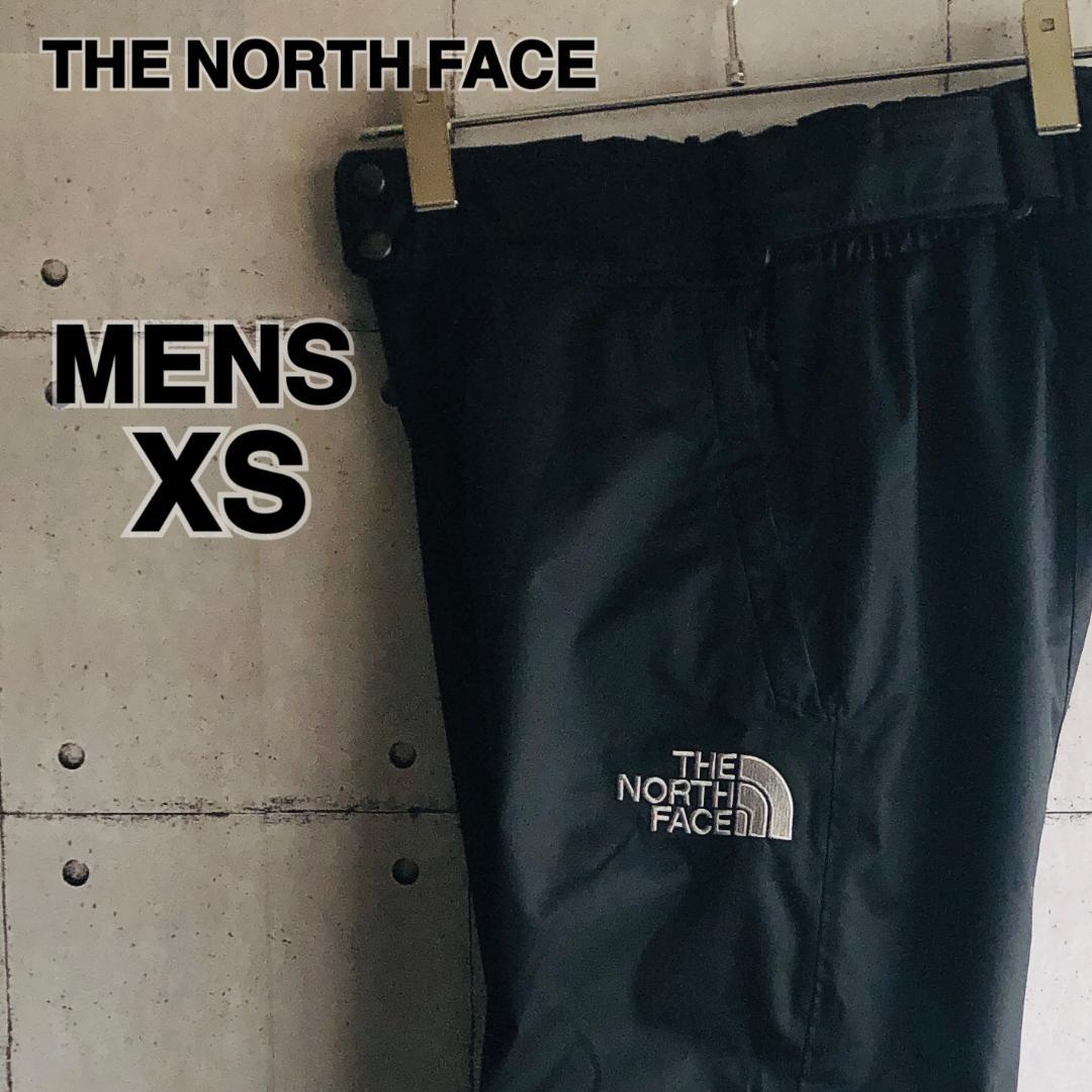 【ザ・ノースフェイス】スキー　スノーボードパンツ　黒　S 刺繍ロゴ　美品　k THE NORTH FACE (ザ ノースフェイス) 撥水 ロゴ刺繍 イージー