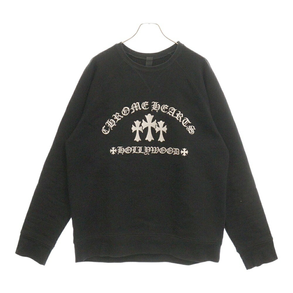 クロムハーツ 新作 CH Logo Cemetery Cross トレーナー クロムハーツ CH Logo Cemetery Cross トレーナー クロムハーツ
