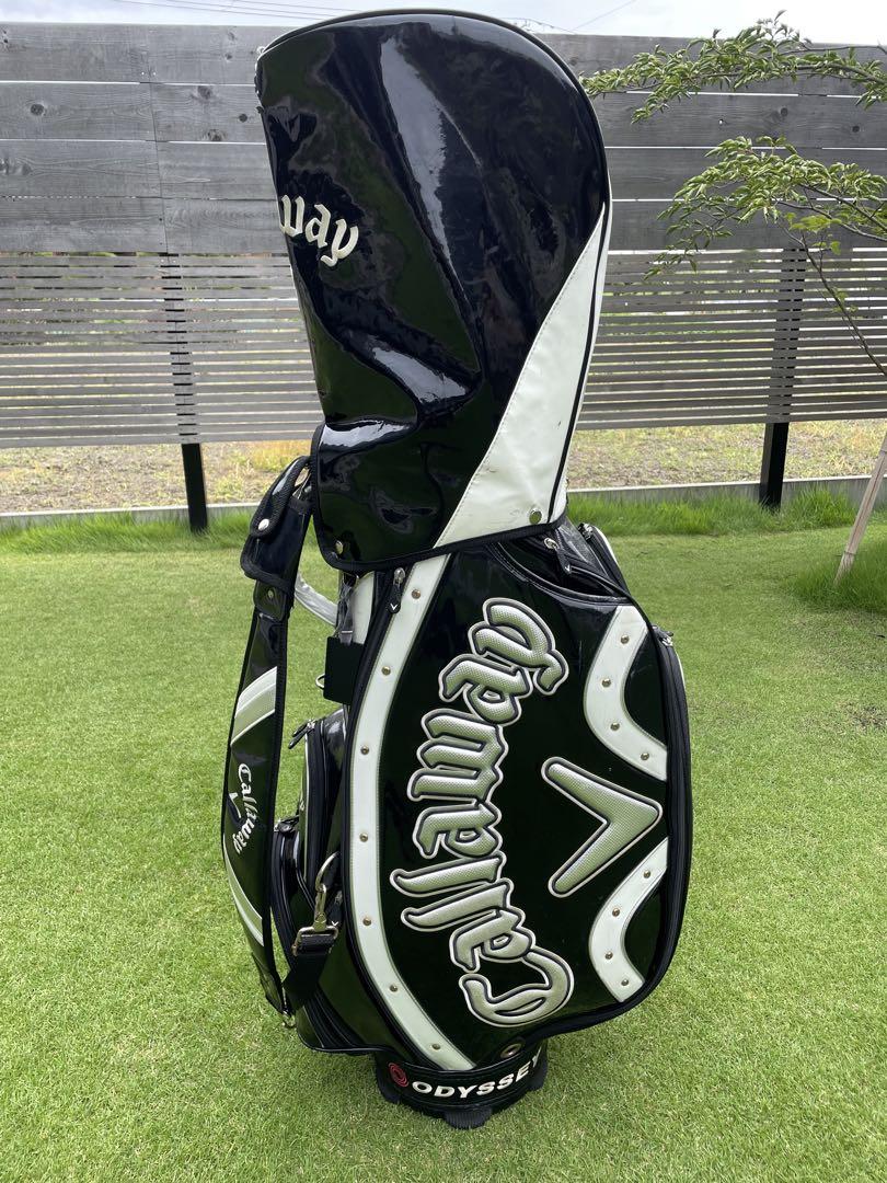 Callaway ツアーキャディバッグ 石川遼プロ（石川遼プロの練習