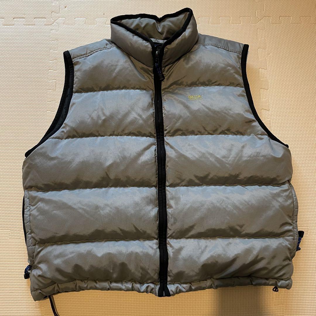 Ebtek XL 90s ダウンベスト  エディーバウアー EBTEC Eddie Bauer/イービーテック エディーバウアー ダウン