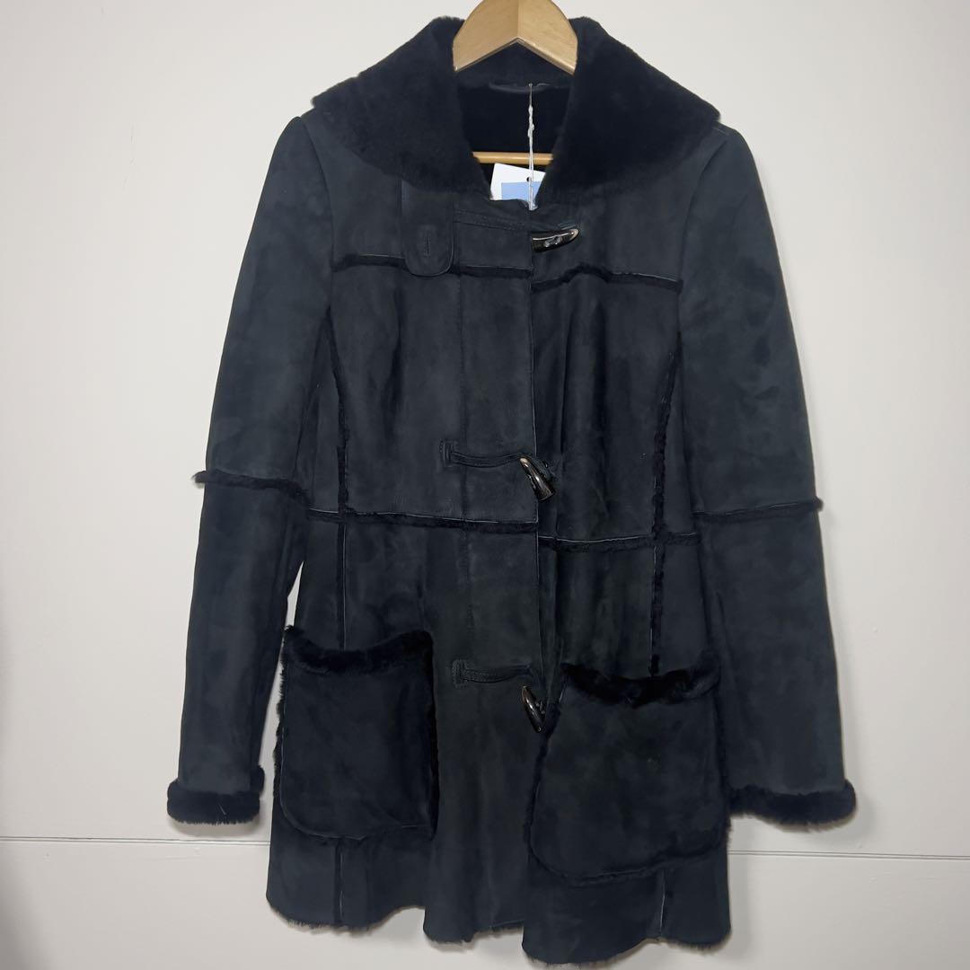 MARELLA マレーラ 羊革ラムレザームートンコート MARELLA マレーラ 羊革ラムレザームートンコート
