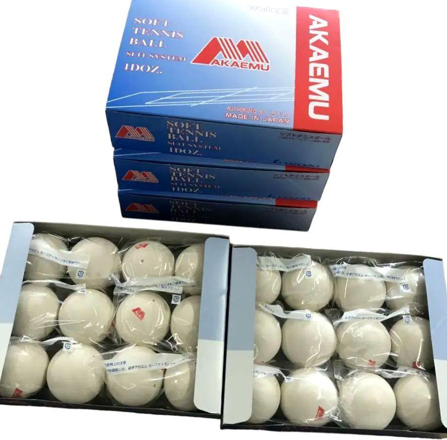 ❨お得!!❩ 新品 アカエム公認球·試合球5ダース(60球) ソフトテニス お得!!❩ 新品 アカエム公認球·試合球5ダース(60球