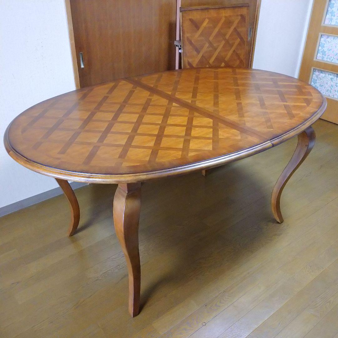 新品・未使用 米国製高級家具ドレクセルヘリテイジ拡張式ダイニングテーブル イズヤオンライン | ドレクセル・ヘリテイジ DREXEL HERITAGE