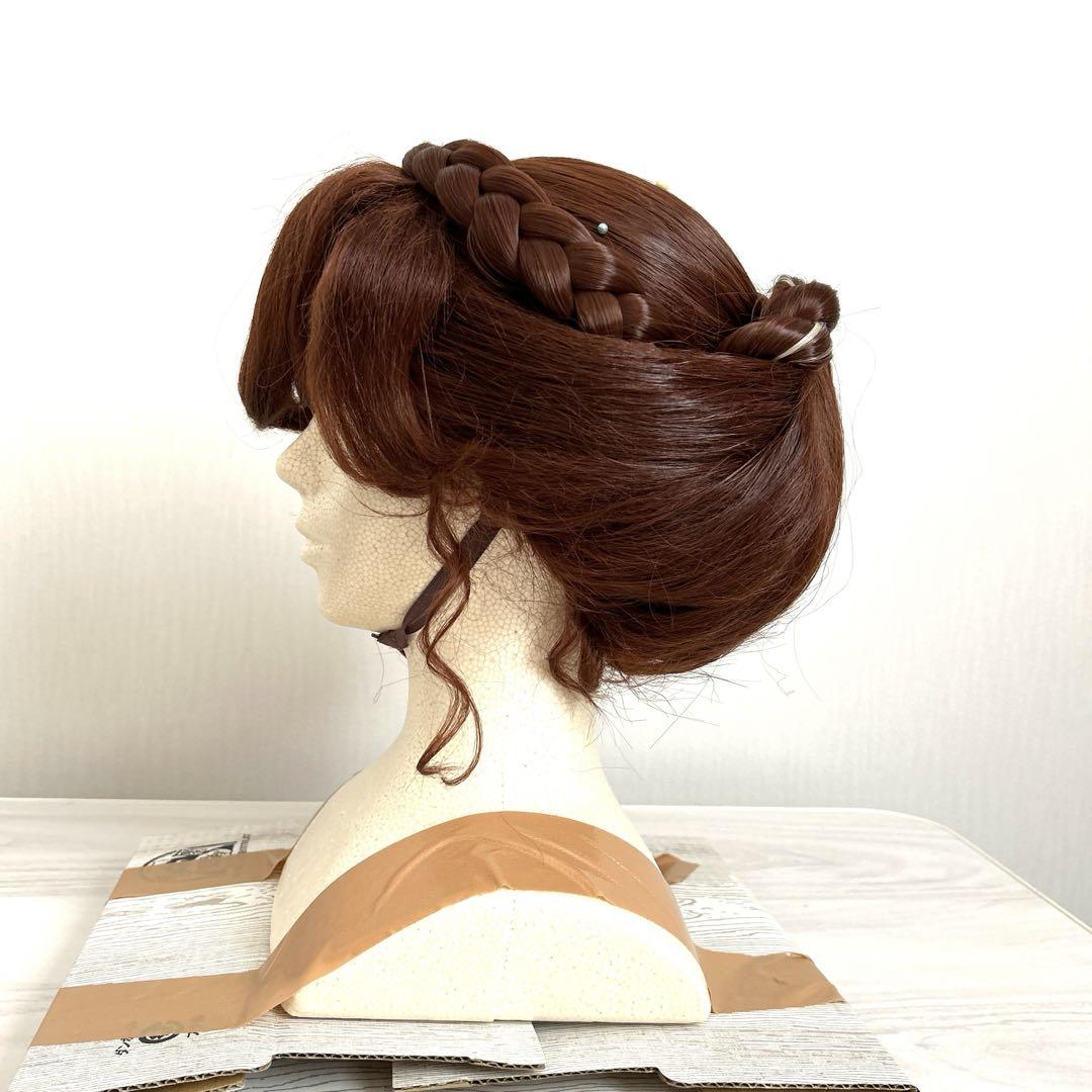 アナ 戴冠式 ウィッグ② ☆How to make Princess Anna (Coronation) style wig☆Classe