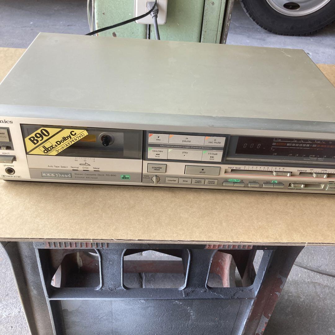 Technics カセットデッキ RS-B90 中古品 ジャンク （やや傷や