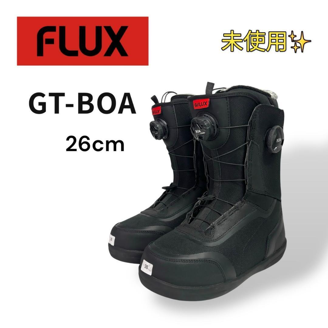 未使用 FLUX GT-BOA スノーボードブーツ 26cm ダブルBOA（2025年
