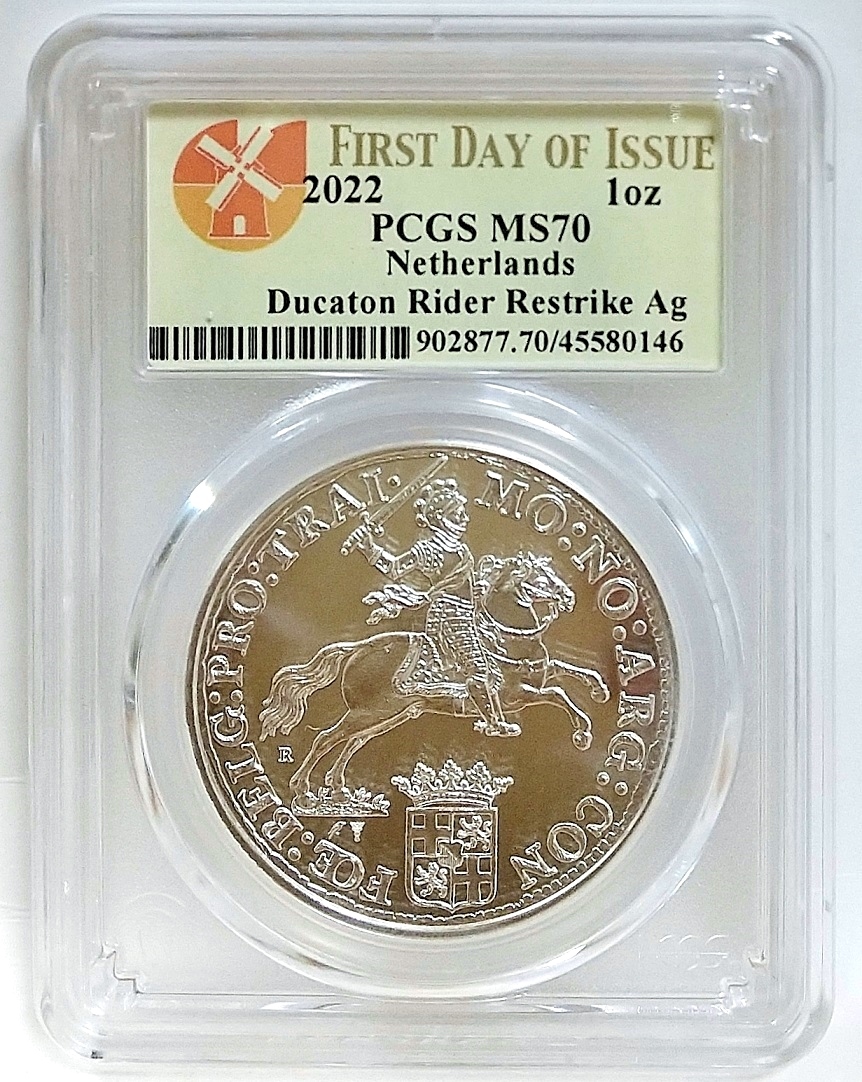 フォルクスワーゲン　純銀メダル 51g　刻印あり 限定100枚 2022年 オランダ シルバー ライダー1オンス 1oz