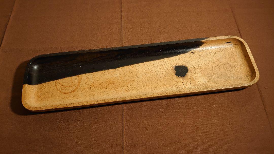 黒柿　煎茶盆　古材　銘木　茶道具　１客 2025年最新】黒柿 茶の人気アイテム - メルカリ