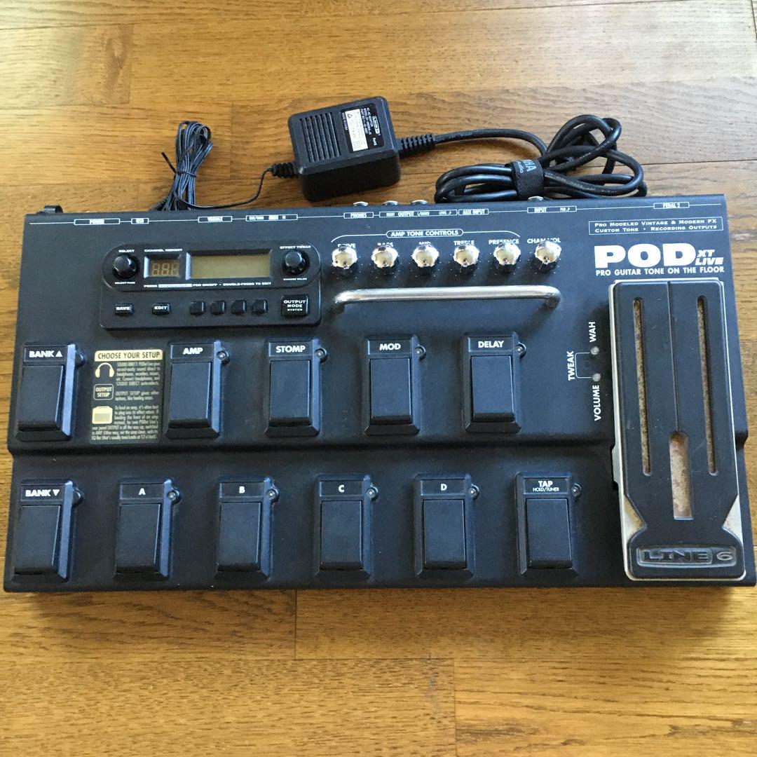 LINE6 xt live マルチエフェクター ギターマルチエフェクター：LINE6 POD xt Liveのレビュー | DTM