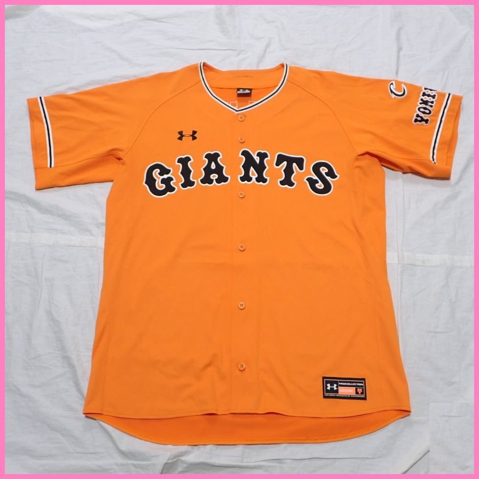 美品 坂本勇人 GIANTS オーセンティック ユニホーム □美品 巨人/読売ジャイアンツ オーセンティック 橙魂用 #6 坂本