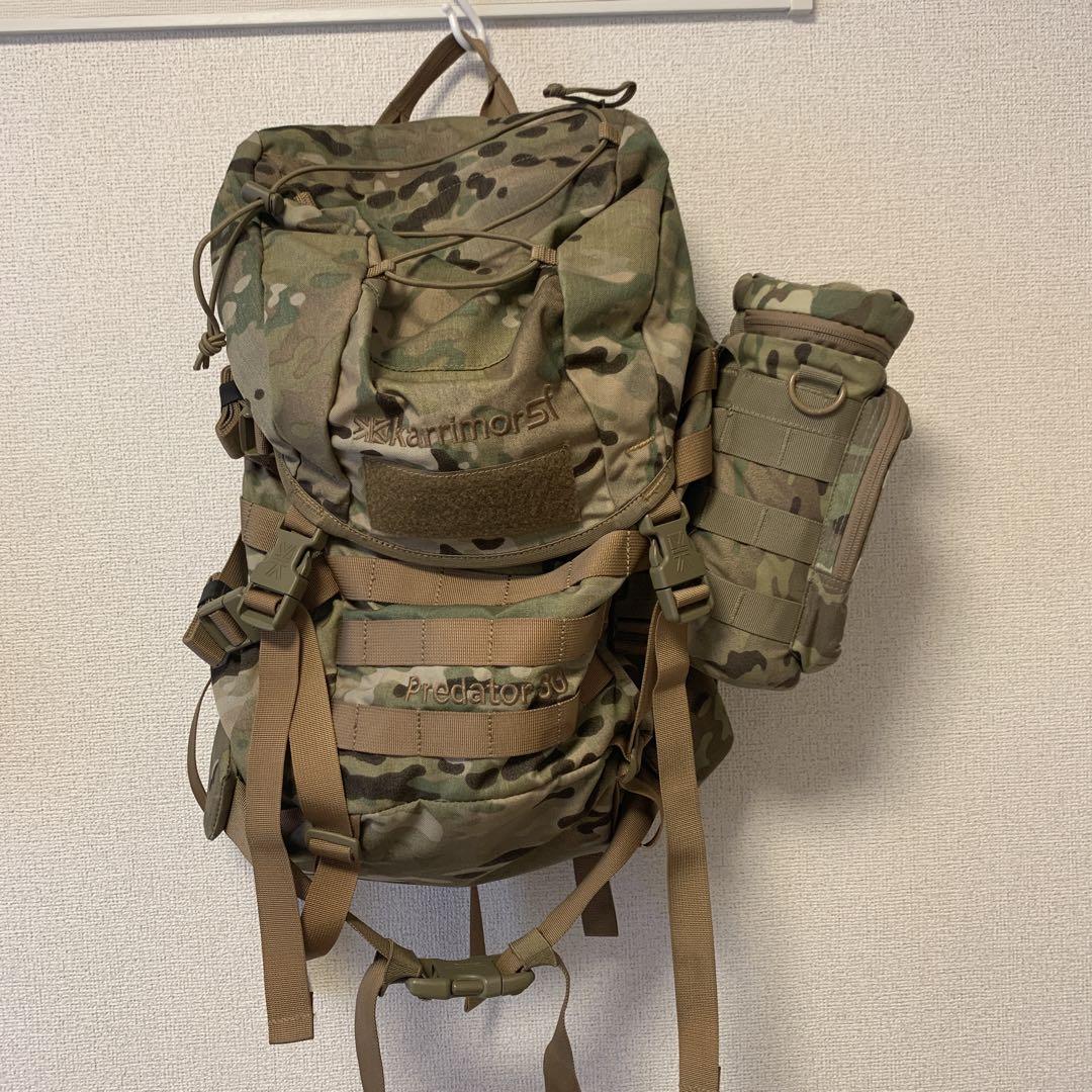 カリマーsf  Predator 30 condor ナルゲンポーチ　マルチカム Amazon | CONDOR ナルゲンボトルポーチ MA40 マルチカム 1L