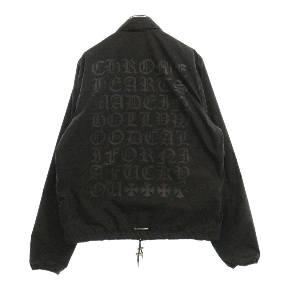 クロムハーツコーチジャケット未使用品XL 68624ba548df4587d02d9f8f3cefdd