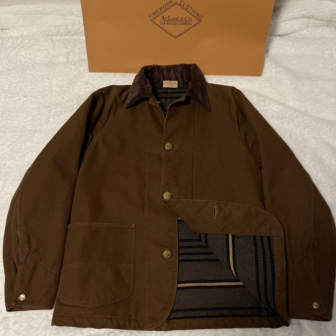 アットラストAT LAST & CO ブラウンダック カバーオール ブランケット アットラストAT LAST & CO ブラウンダック カバーオール