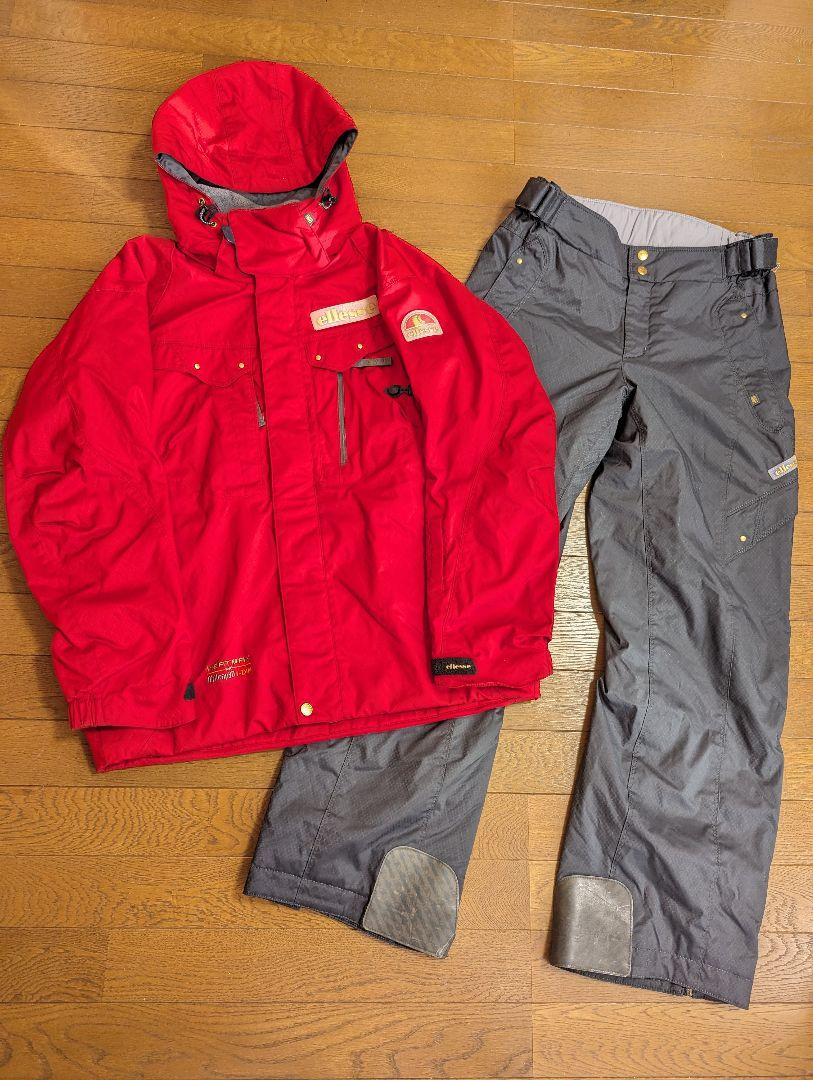 ellesse】高級 HEAT MAX中綿スキーウェアセットアップ Mサイズ
