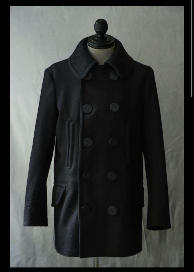 アナトミカ　ANATOMICA ピーコート　ブラック　美品 CD LONG COAT for LADIES | ANATOMICA SAPPORO アナトミカ札幌