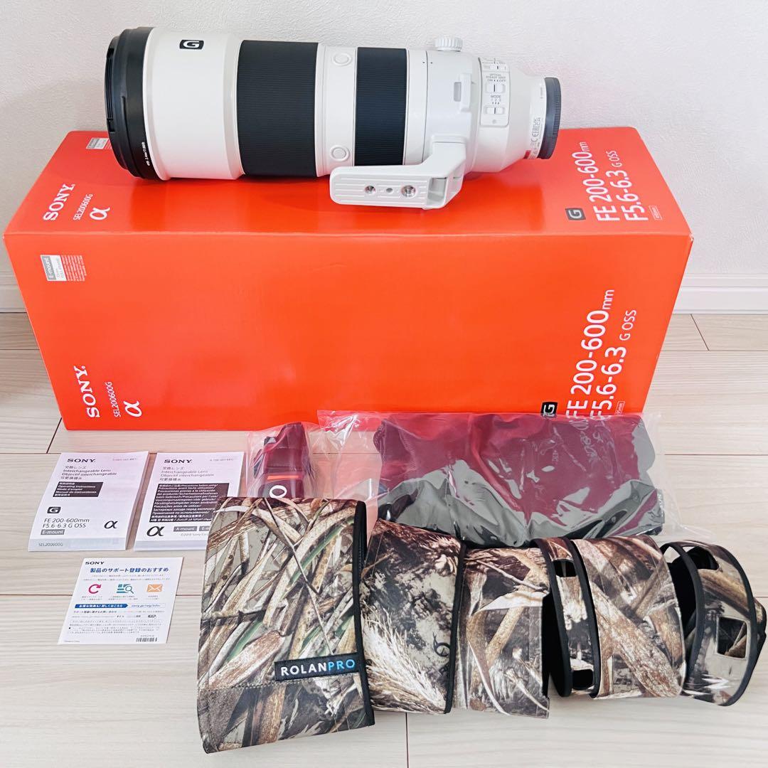 美品】SONY FE 200-600mm F5.6-6.3 G OSS（SONY (ソニー) FE 200
