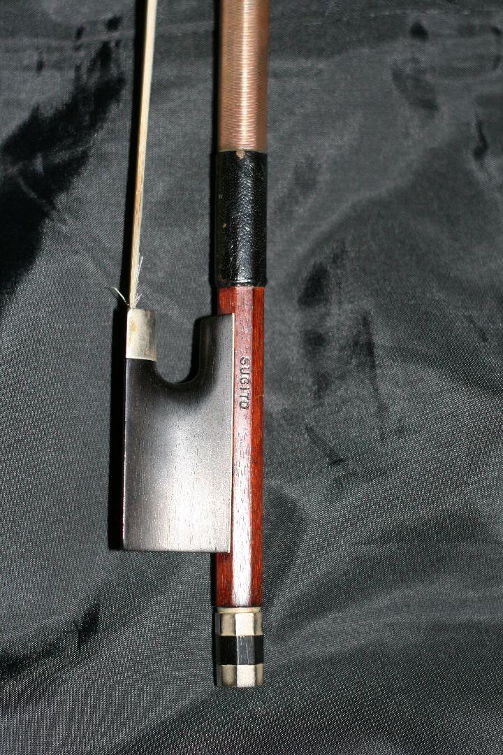 杉藤　バイオリン弓　4/4 60g　ペルナンブコ　最終値下げ！ 杉藤 バイオリン弓 4/4 60g ペルナンブコ 最終値下げ！ （杉藤楽