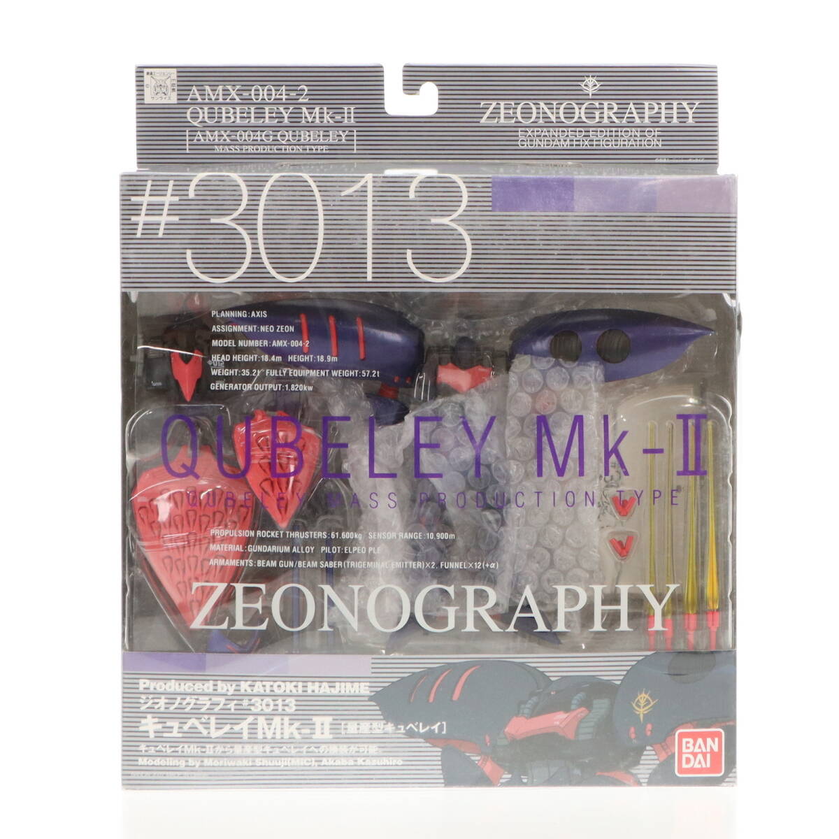 BANDAI - ZEONOGRAPHY(ジオノグラフィー) #3013 キュベレイMk-II 機動戦士ガンダムZZ(ダブルゼータ) 完成品 可動フィギュア バンダイ BANDAI - ZEONOGRAPHY(ジオノグラフィー) #3013 キュベレイMk-II
