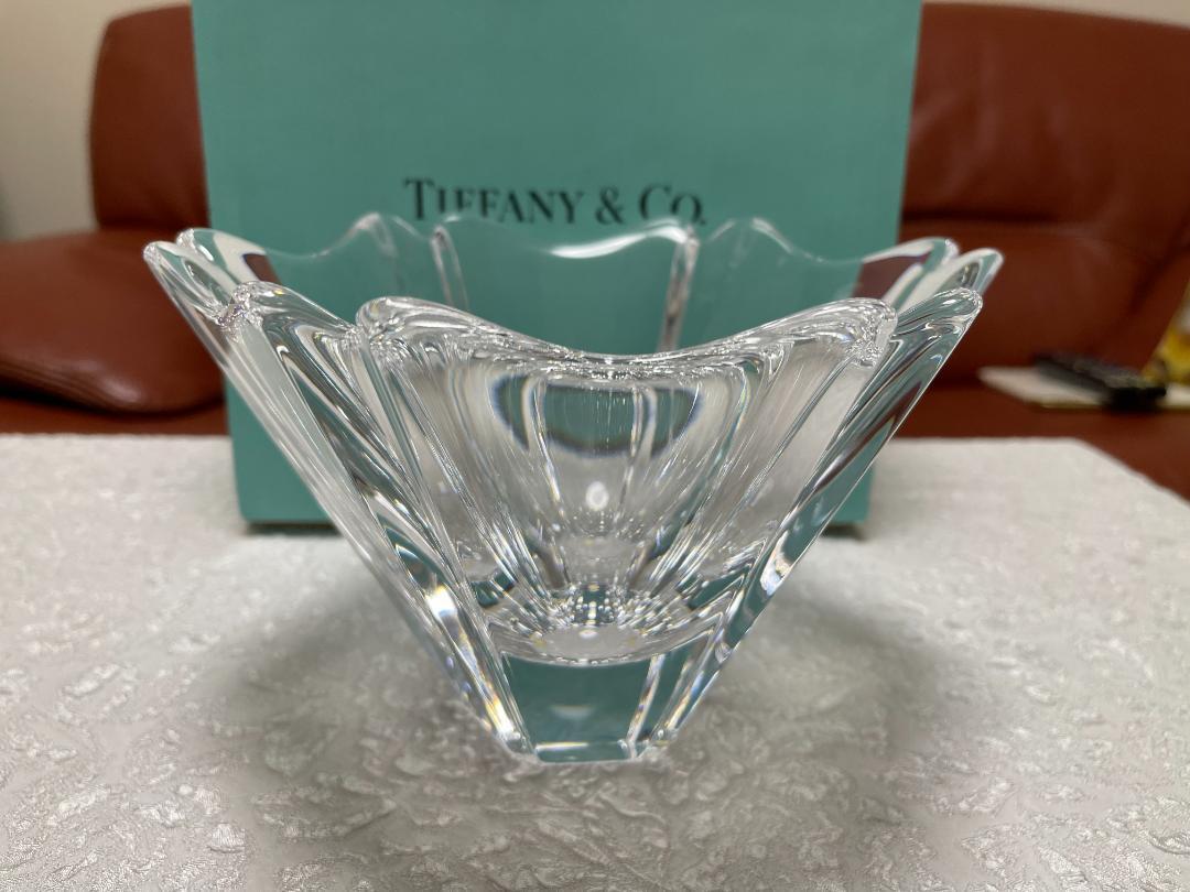 Tiffany&Co. フラワーベース　花瓶　ガラス Tiffany & Co. フラワーベース ガラス 花瓶 ティファニー ドイツ