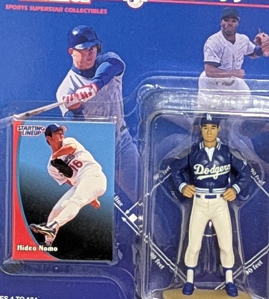 MLB 野茂 英雄 ドジャース STARTING LINEUP 1998 EDITION 美品