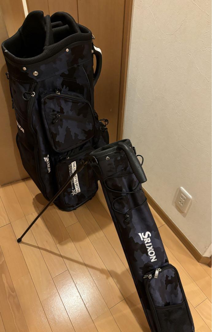 スリクソン サブバッグ内蔵型キャディバッグ セルフラウンドで重宝すること間違いナシ！！ スリクソン セルフ