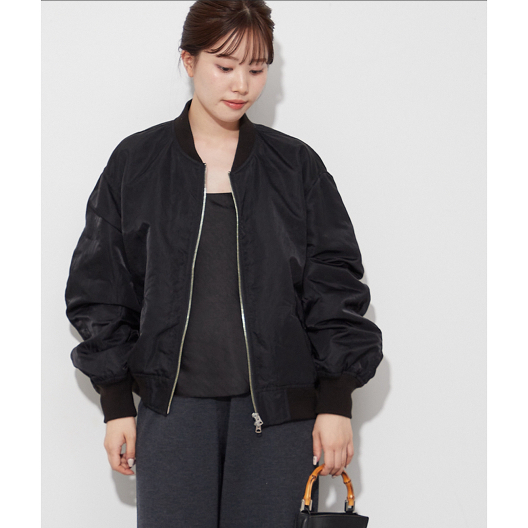 美品☆plage 【R’IAM】MA1 SHORTブルゾン Plage 【R'IAM】MA1 SHORTブルゾン