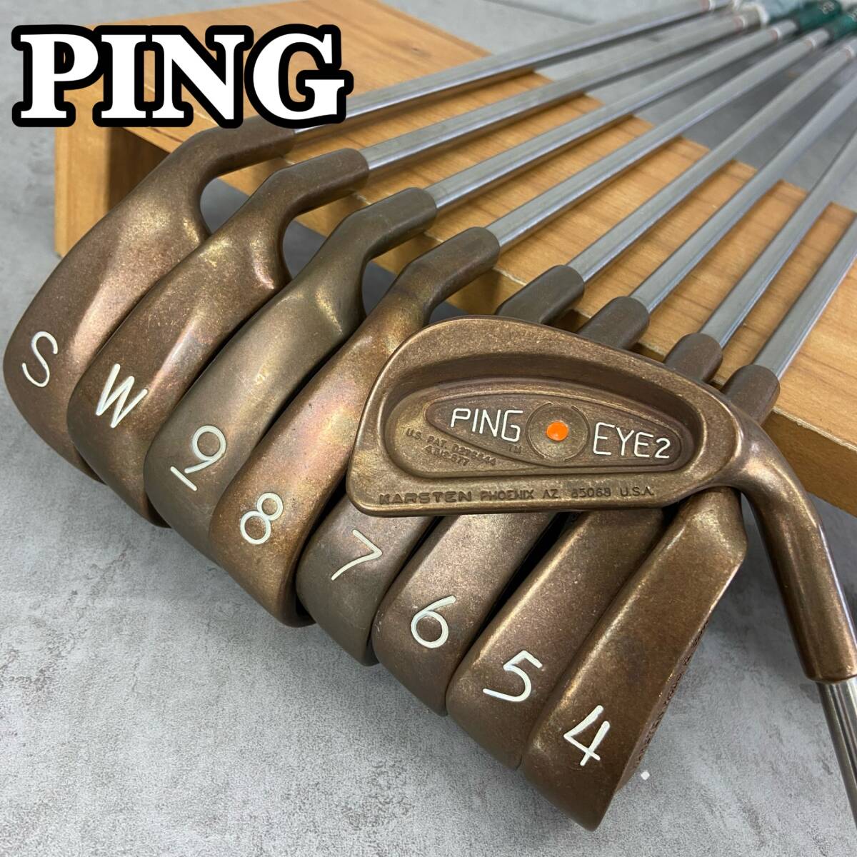 PING EYE2 アイ ベリリウムカッパー オレンジドット メンズ