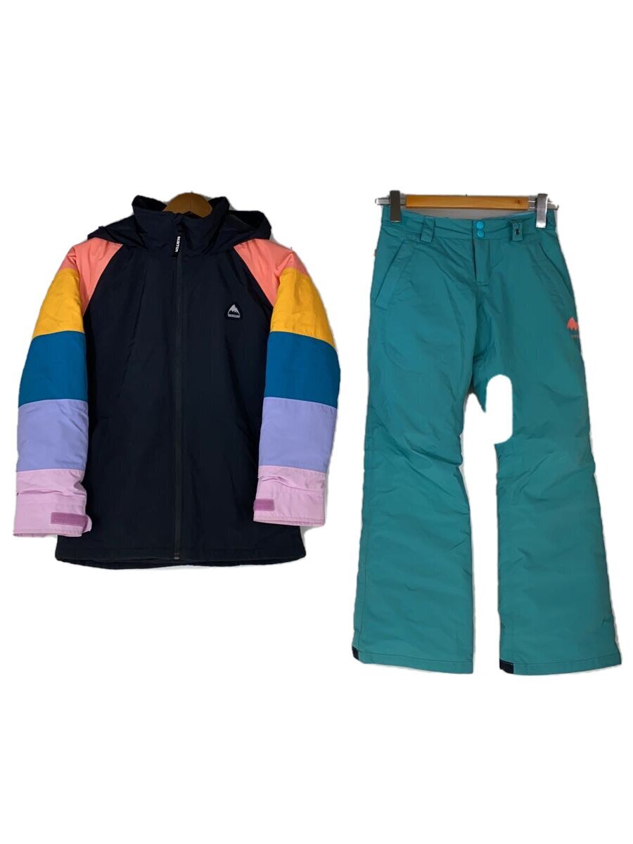 Burton バートン　ウェア　子供　ジャケットM 140 パンツS 130 BURTON◇ウェアー/上下セット/キッズM/ブラック （BURTON