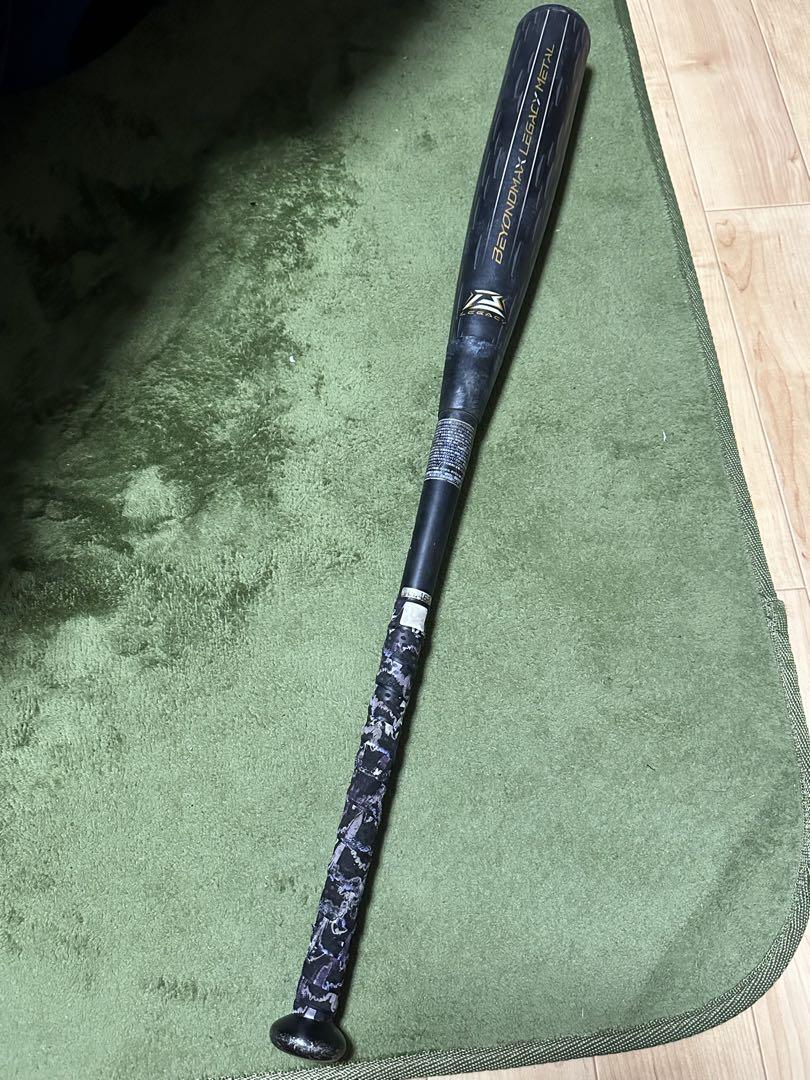 ミズノ レガシーメタル 83cm730g（ミズノ 黒 バットの通販 700点