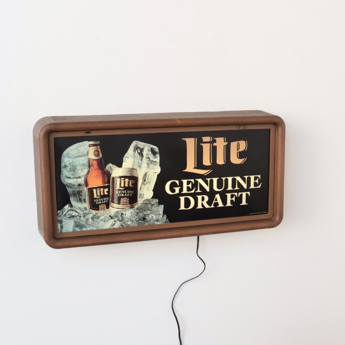 ヴィンテージ  Lite Beer 飾り壁掛け ヴィンテージ Lite Beer 飾り壁掛け miller lite mirror