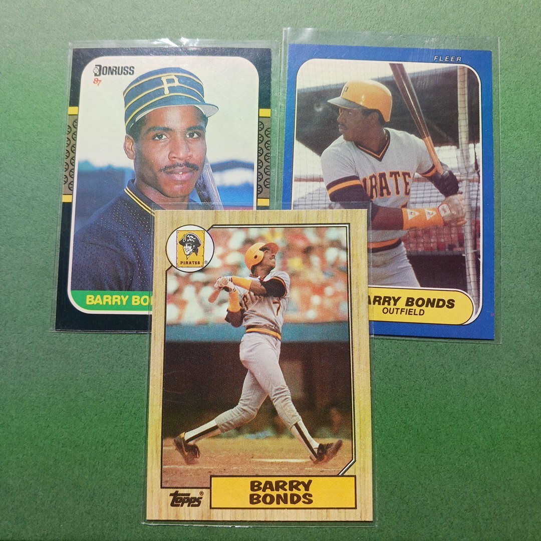 バリー・ボンズ ルーキーカード RC MLB Topps FLEER DONRUSS