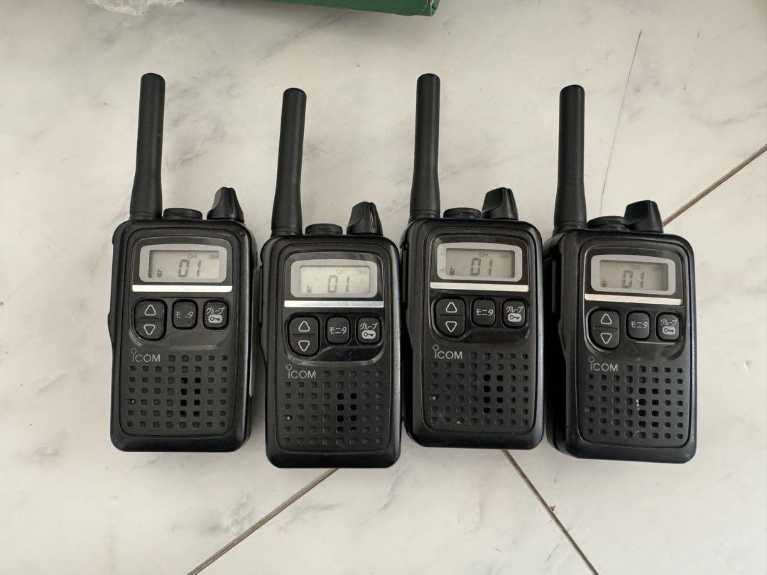 ICOM IC-4300 トランシーバー 4台セット 4台セット】アイコム IC-4300 特定小電力トランシーバー