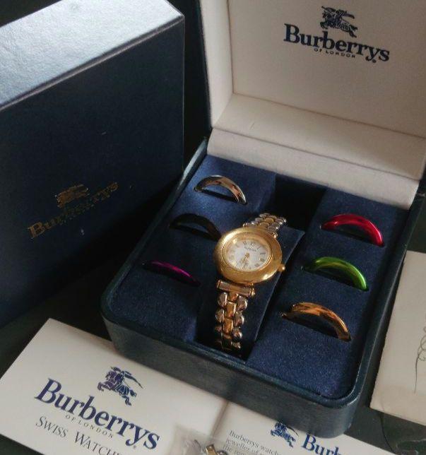 Burberry バーバリー 9100L チェンジベゼル 腕時計 バーバリーのレディース腕時計9100Lチェンジベゼルをお売り